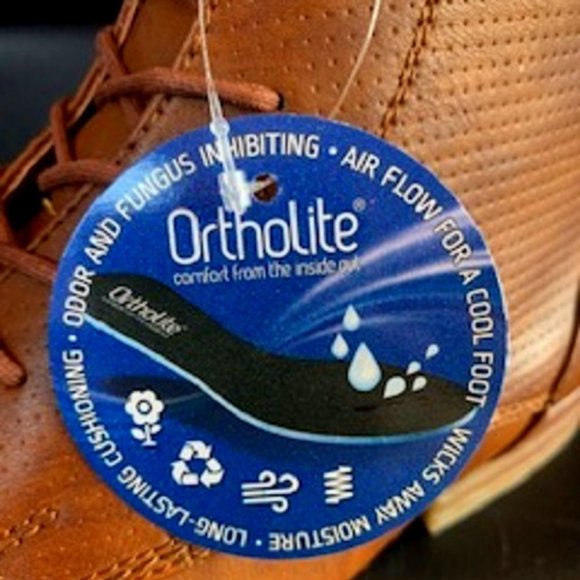 NWT Men's XRay Shoes Bond Demi Boot Laceup Cognac with Zipper ( US 11/EU 46) - Picture 5 of 9